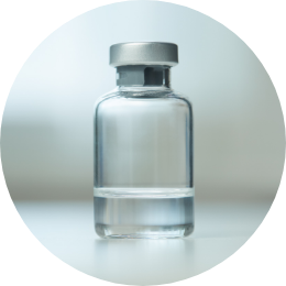 Reconstituted vial of enzyme image